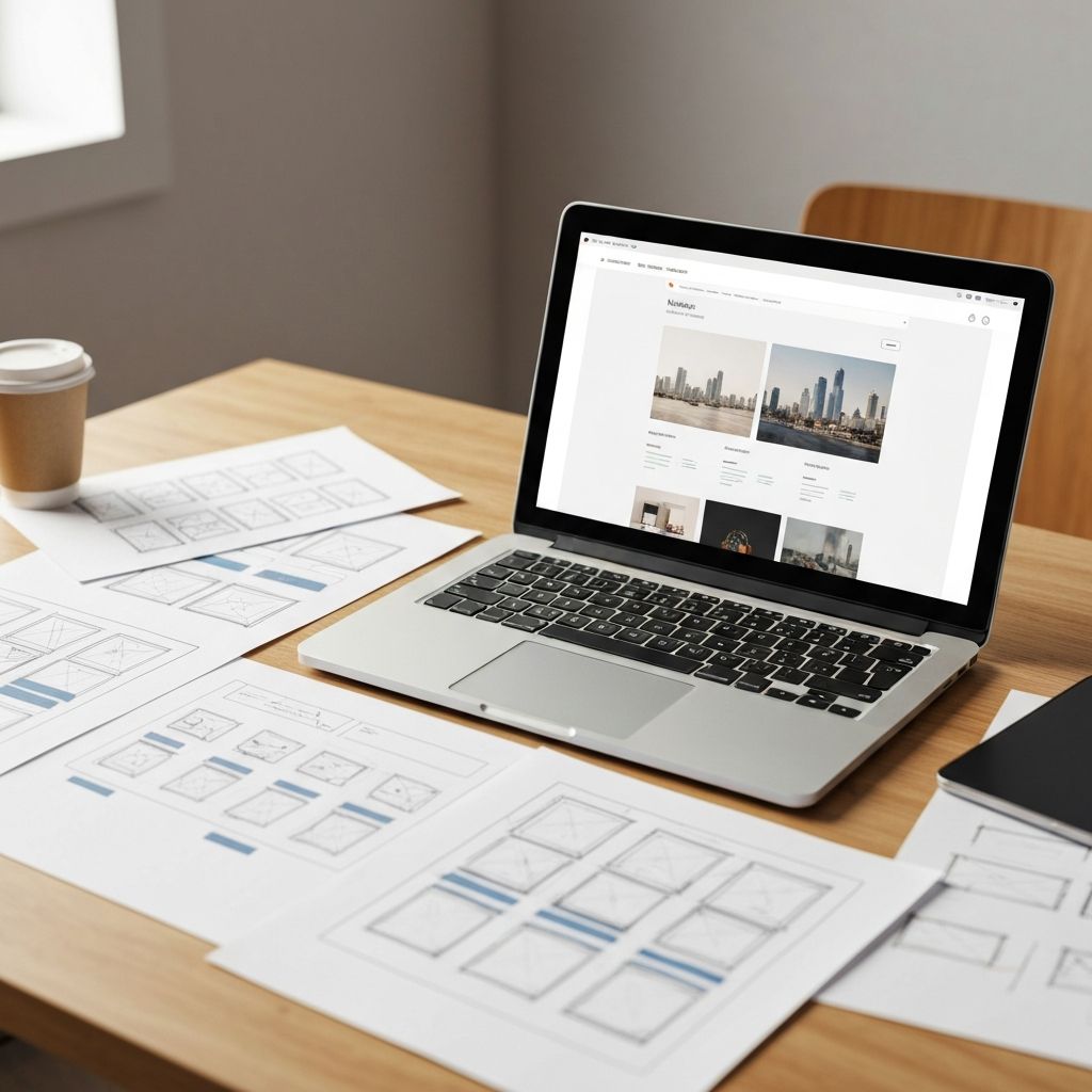 Website design and development services